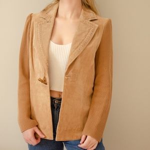 Peter Nygard Suede Jacket/Sweater